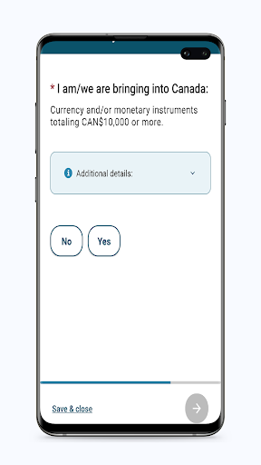 ArriveCAN screenshot 7