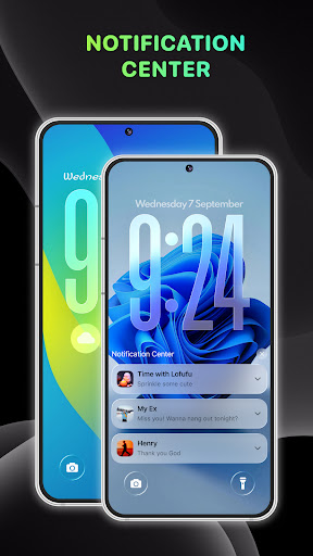 Lock Screen, Widgets - YoLock screenshot 1