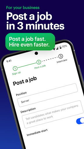 JOB TODAY: Hire & Find Jobs screenshot 2