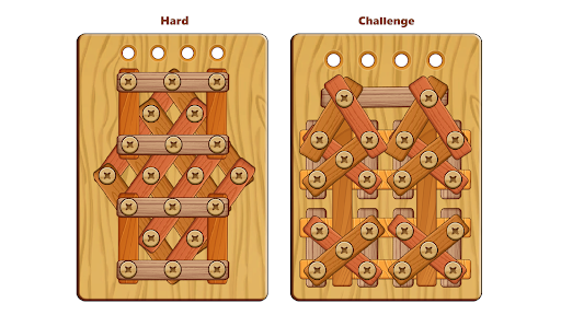 Wood Nuts & Bolts Puzzle screenshot 15