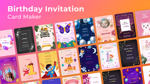 Birthday Invitation Card Maker screenshot 32