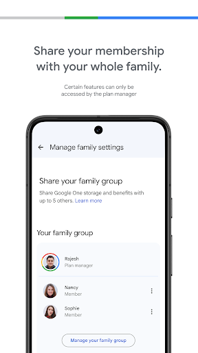 Google One screenshot 2