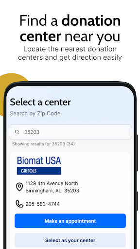 Grifols Plasma Donor Hub screenshot 4