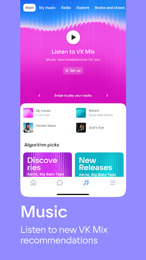 VK: music, video, messenger screenshot 4