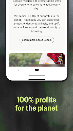 Ecosia: Search to plant trees screenshot 5