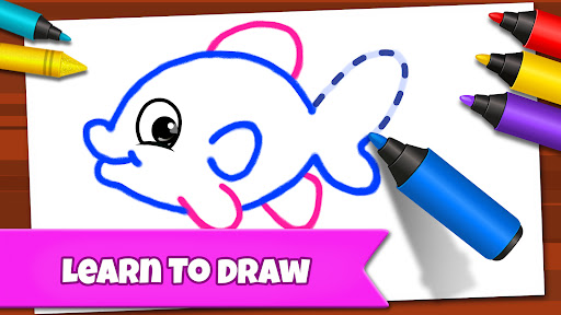 Drawing Games: Draw & Color screenshot 1