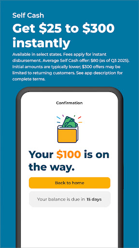Self – Credit Builder & Cash screenshot 2