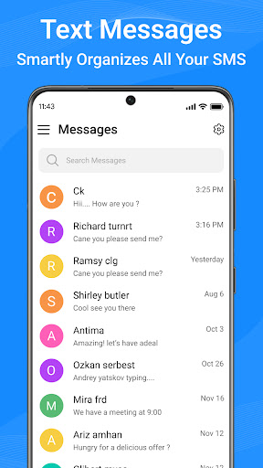Messages: Text SMS screenshot 5