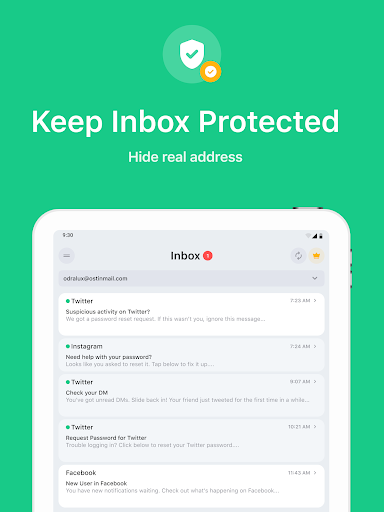 Temp Mail - Temporary Email screenshot 7