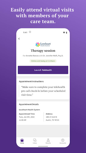 athenaPatient screenshot 1