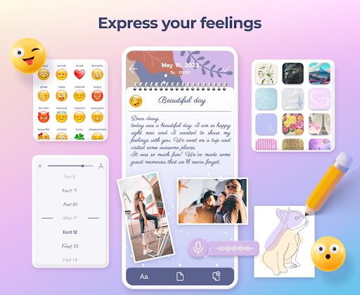 My Secret Diary with Lock screenshot 9