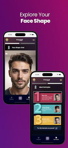 Moggr - Haircut & Looksmax AI screenshot 1