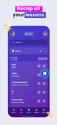 Mondly: Learn 41 Languages screenshot 28