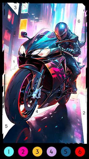 Alpha Color: Men coloring book screenshot 1