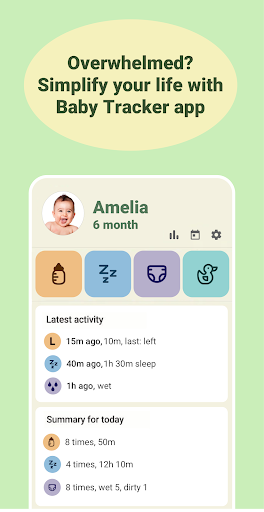 Baby tracker - feeding, sleep screenshot 8
