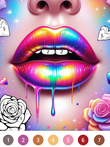 Macabre Color Paint By Number screenshot 4