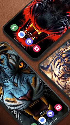Tiger Live Wallpaper 4K screenshot 5