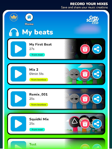 Cute vs Scary Beats™ 2 Sprunki screenshot 6