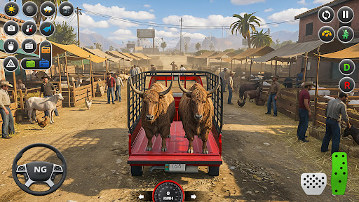Animal Cargo Truck Game 3D screenshot 2