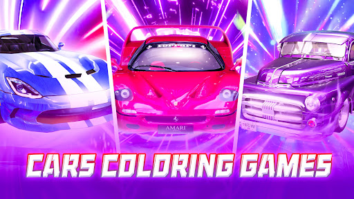 Car coloring games - Color car screenshot 10