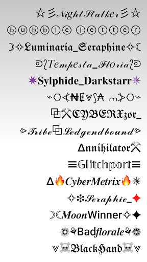 ArtFonts: Stylish Text screenshot 11