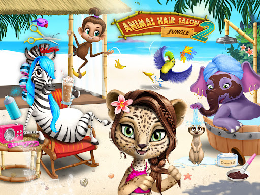 Jungle Animal Hair Salon 2 screenshot 18
