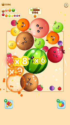 Fruit Merge-Juicy Melon Puzzle screenshot 9