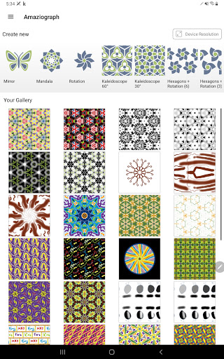 Amaziograph screenshot 2