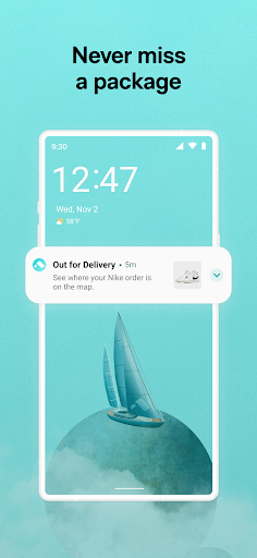 Route: Package Tracker screenshot 2