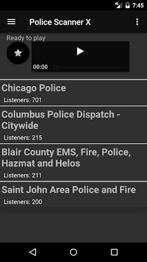 Police Scanner X screenshot 1