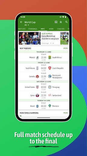 BeSoccer: Soccer Live Score screenshot 6