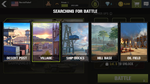 War Machines：Tanks Battle Game screenshot 10