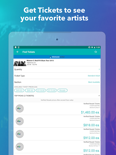 Bandsintown Concerts screenshot 8