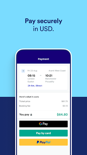 Trainline: Train travel Europe screenshot 2