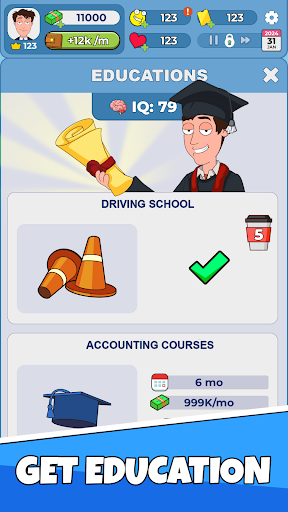 Idle Guy: Life Simulator games screenshot 4