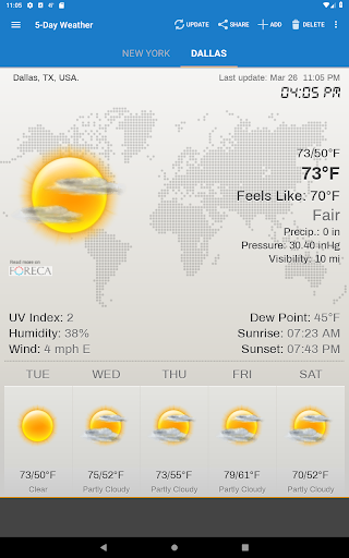 Weather & Clock Widget screenshot 5