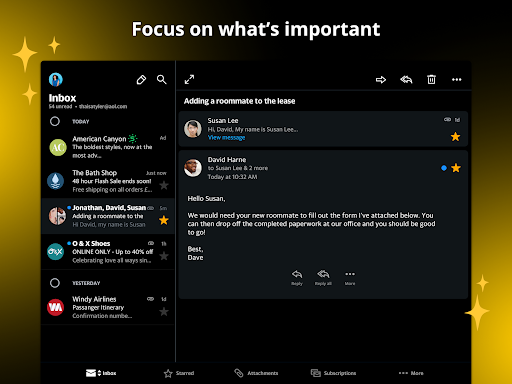 AOL: Email News Weather screenshot 8