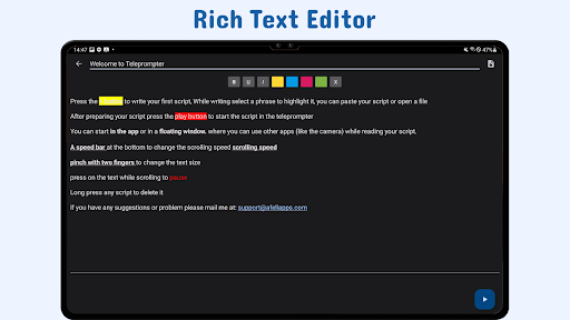 Nano Teleprompter screenshot 6