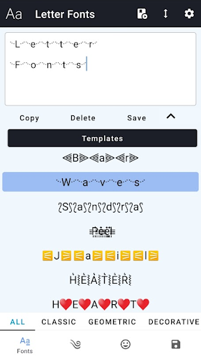 Letter Fonts - Stylish Text screenshot 5