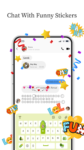 Font Keyboard: Text Fonts+ screenshot 1