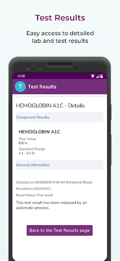 MyUPMC screenshot 6