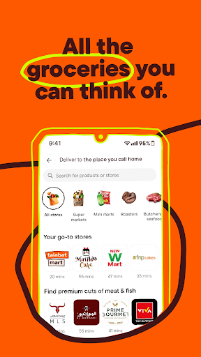 talabat: Food, grocery & more screenshot 2