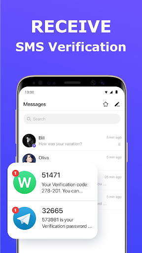 2nd Phone Number - Call & Text screenshot 3