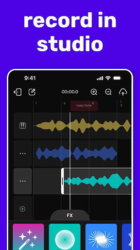 Rapchat: Music Maker Studio screenshot 1