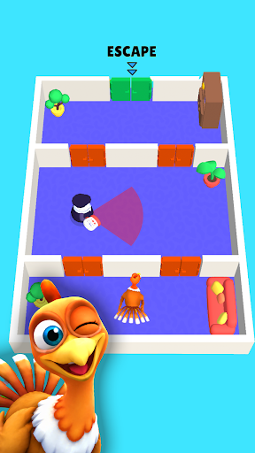 Turkey Escape: Farm Breakout! screenshot 1