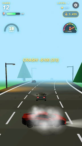 Retro Road Racer - Car Racing screenshot 3