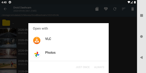 Droid Dashcam - Video Recorder screenshot 4