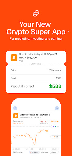 Gemini Markets & Credit Card screenshot 1