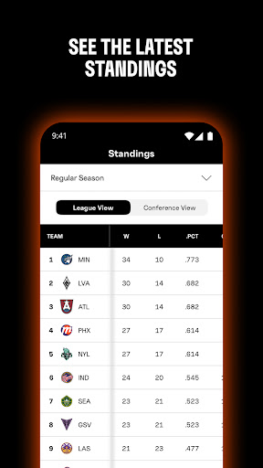 WNBA - Live Games & Scores screenshot 8