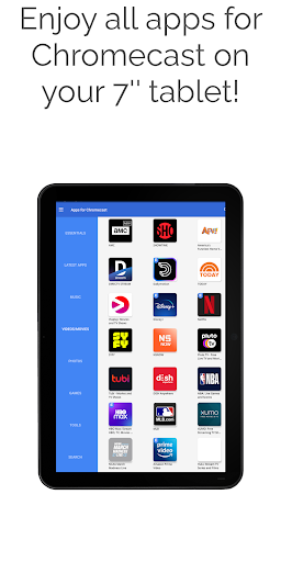 Apps for Chromecast & TV screenshot 2